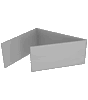 Faltblatt, gefalzt auf DIN lang, 6-seiter (2-bruch Fensterfalz)<br>beidseitig bedruckt (4/4 farbig + 2 Sonderfarben HKS)
